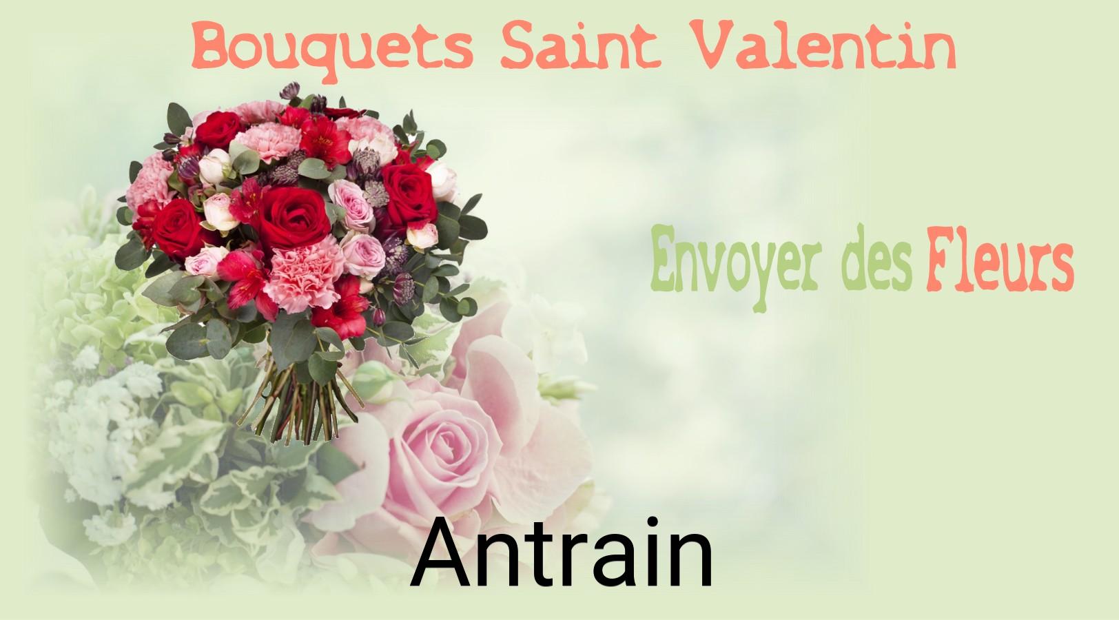 Roses de Saint-Valentin livrées à Antrain